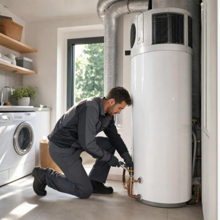Le chauffe-eau thermodynamique utilise les calories de l'air &agrave; Yutz